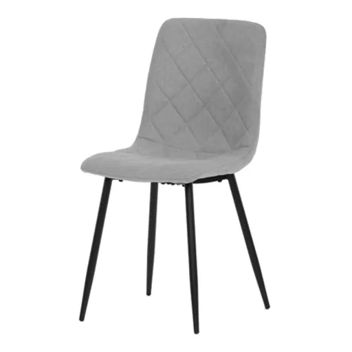 Jedálenská stolička Autronic 43x90 cm sivá látka CT-283 SIL2