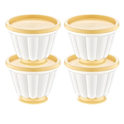 MAKRO - Forma na puding 4ks, rôzne farby