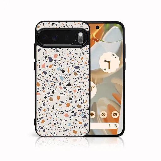 MY ART Ochranný kryt pre Google Pixel 10 Pro XL BEIGE TERRAZZO (162)