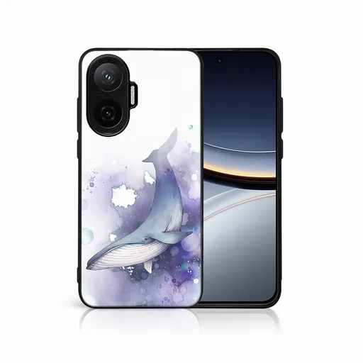 MY ART Ochranný kryt pre Xiaomi Poco F7 WHALE (242)