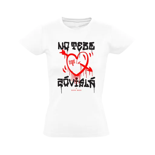 Desmod tričko Na tebe závislá Biela S