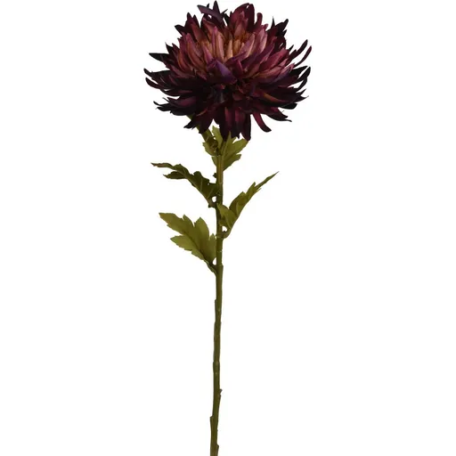 Umelá kvetina Chryzantéma 62 x 18 cm, fialová