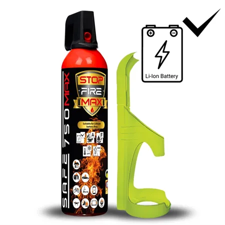 Hasiaci sprej SAFE MAX 750ml penový + držiak 75F