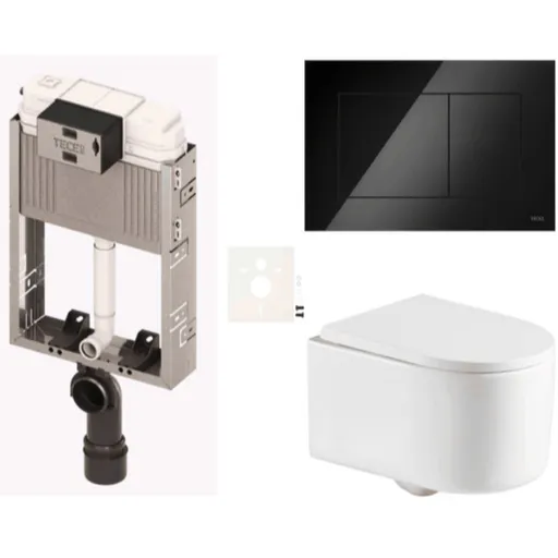 Závesný wc set na zamurovanie SAT SIKOTZTOR72BL