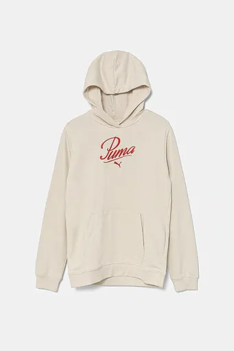 Detská mikina Puma ESS SCRIPT Hoodie TR