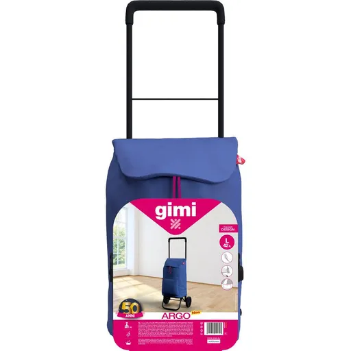 ARGO MODRÝ NÁKUPNÝ VOZÍK GIMI