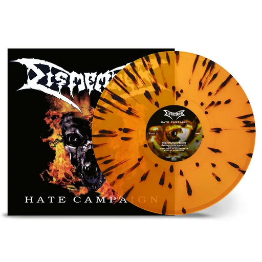 Dismember: Hate Campaign - Limited Coloured Transparent Orange & Black Splatter Vinyl, Reedice 2023 LP