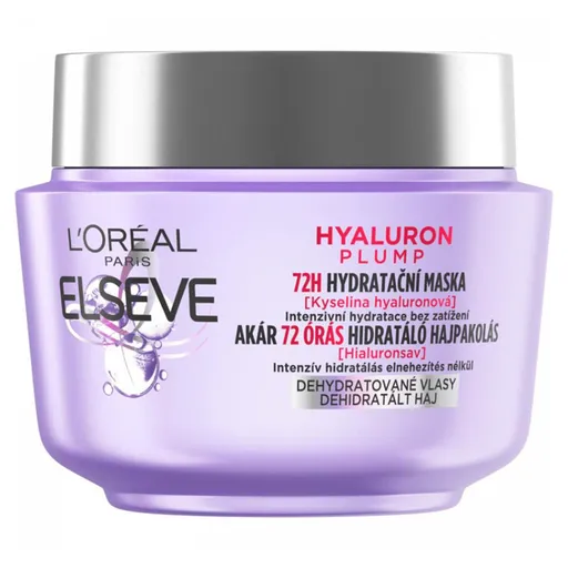 L'ORÉAL Paris Elseve Hyaluron Plump 72 H Hydratačná maska s kyselinou hyalurónovou 300 ml