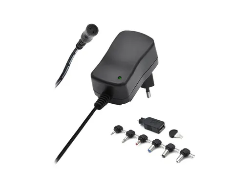 Adaptér napájací 3-12V 600mA GETI GPA06A
