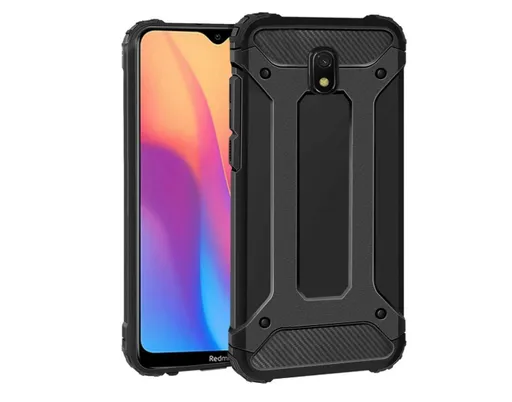 TOUGH Ochranný kryt Xiaomi Redmi 8A čierny