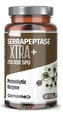 Carnomed Serrapeptase Extra 250.000SPU 60 kapsúl