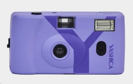 YASHICA MF-1 Snapshot Art Camera (Lavender) - analógový fotoaparát