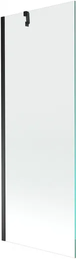 MEXEN/S - Next vaňová zástena FIX 70x150, transparent, čierna 895-070-000-00-00-70