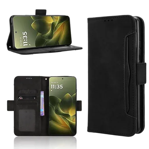 SLOT Peňaženkový obal pre Motorola Edge 70 čierny