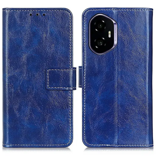 RETRO Peňaženkový obal Honor 400 5G modrý