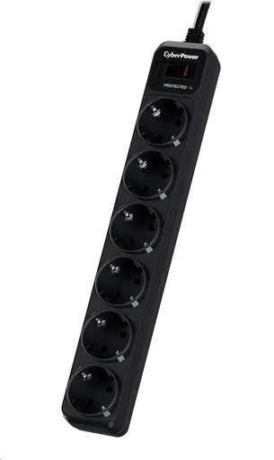 CyberPower Surge Buster™ 6 zásuviek, 1.8m, German, New