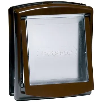 PetSafe Dvierka Staywell 730 Originál, hnedé, veľkosť S (5011569002935)