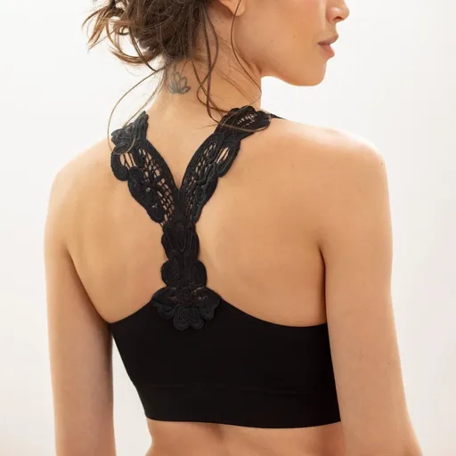 Bolerková bezšvová podprsenka so športovým strihom chrbta