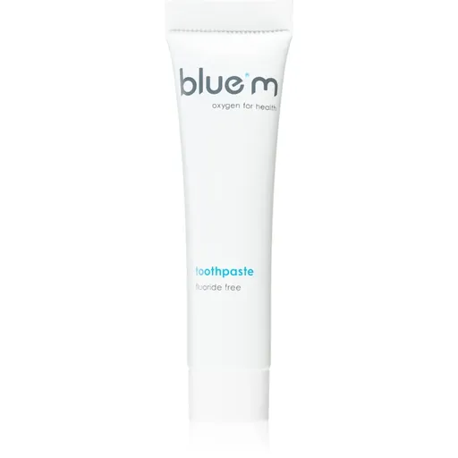 Blue M Fluoride Free zubná pasta bez fluoridu 15 ml