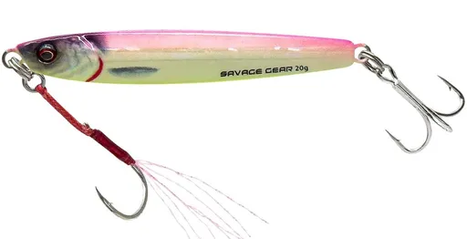 Savage gear pilkr 3d jig minnow sinking glow pink - 4,6 cm 5 g