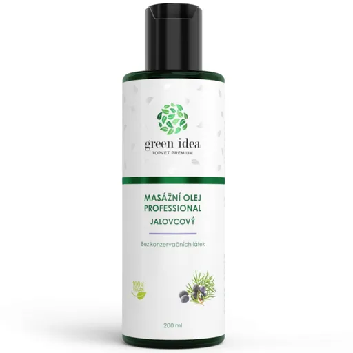 GREEN IDEA Borievkový masážny olej professional 200 ml