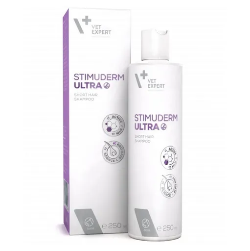 VETEXPERT Stimuderm Ultra Shampoo Short Hair šampón pre psov 250 ml