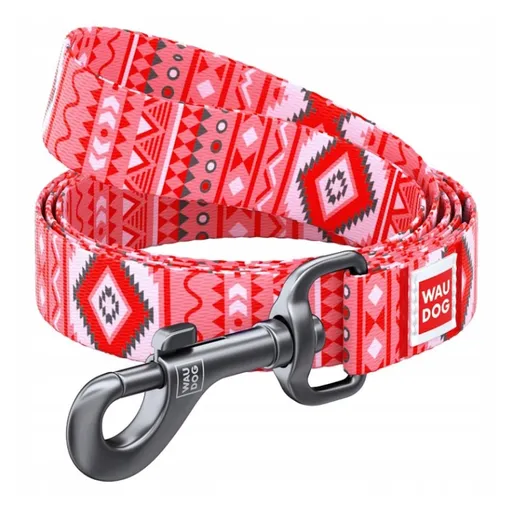 WAUDOG Vodítko pre psov Etno červené 1 kus, Veľkosť: L