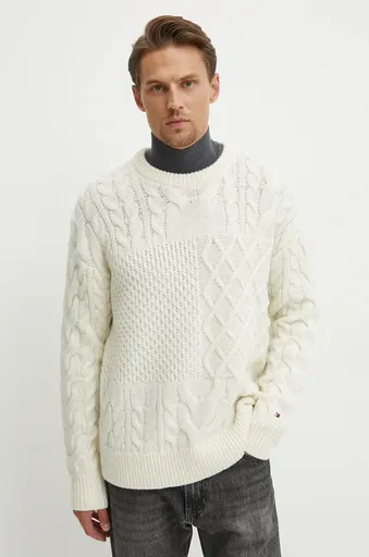 Vlnený sveter Tommy Hilfiger