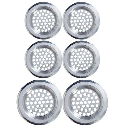 MAKRO - Lapač nečistôt sada 6ks, 2x priemer 7,5 a 4x priemer 6cm