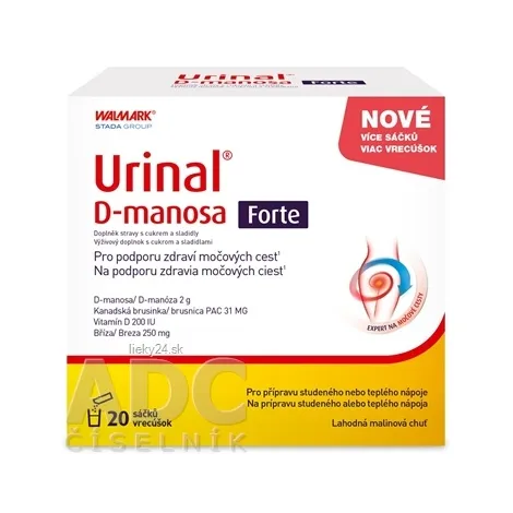 WALMARK Urinal D-manosa Forte 20sackov