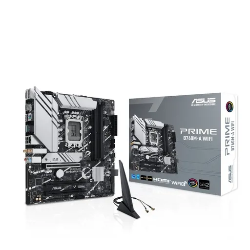 ASUS MB Sc LGA1700 PRIME B760 WIFI, Intel B760, 4xDDR5, 1xDP, 2xHDMI, mATX