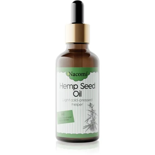 Nacomi Light Cold-Pressed Helper konopný olej s pipetou 50 ml