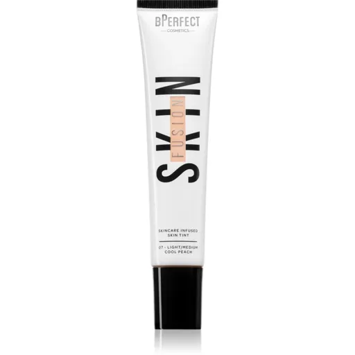 BPerfect Skin Fusion ľahký make-up pre prirodzený vzhľad odtieň 7 Light/Medium Cool Peach 30 ml