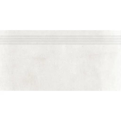 Schodovka Rako Rebel bielosivá 40x80 cm mat DCP84740.1