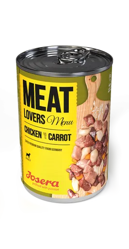 Josera Dog Meat Lovers Menu Chicken with Carrot 400 g