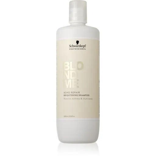Schwarzkopf Professional Blondme Bond Repair Brightening Shampoo rozjasňujúci šampón pre blond vlasy 1000 ml