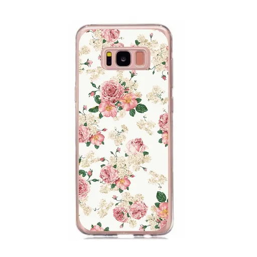 PROTEMIO MY ART obal Samsung Galaxy S8 PINK ROSES (016)