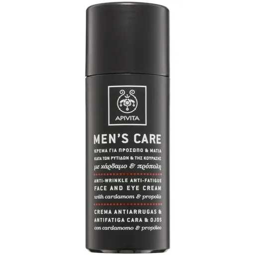 Apivita Men's Care Anti-Wrinkle Anti-Fatigue Face and Eye Cream protivráskový krém na tvár a oči 50 ml