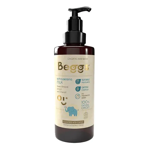 BEGGS Čistiace mlieko na zadoček 200 ml