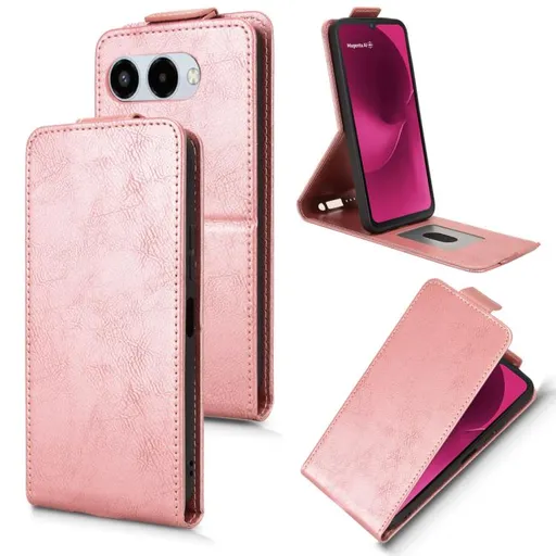 Vyklápacie puzdro pre T Phone 3 ružové