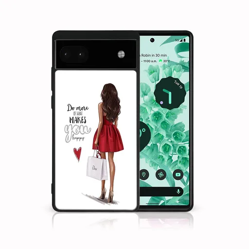 MY ART Ochranný kryt pre Google Pixel 6a RED DRESS (137)