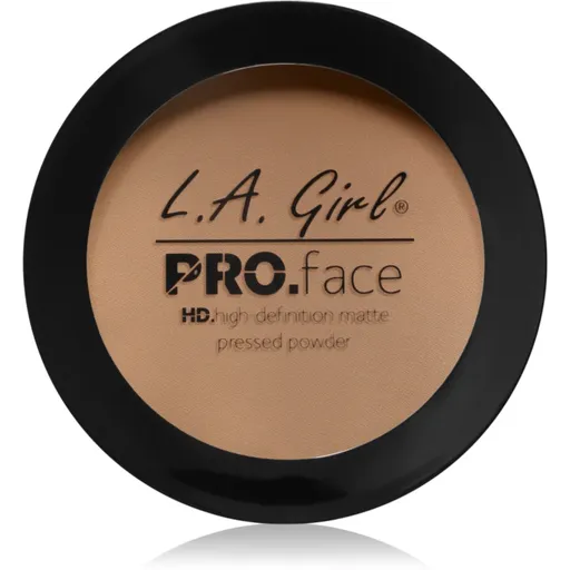 L.A. Girl Cosmetics PRO. Face HD kompaktný púder s matným efektom odtieň Buff 7 g