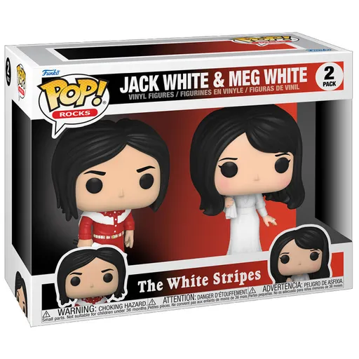 The White Stripes Funko POP! Rocks The White Stripes 2pk