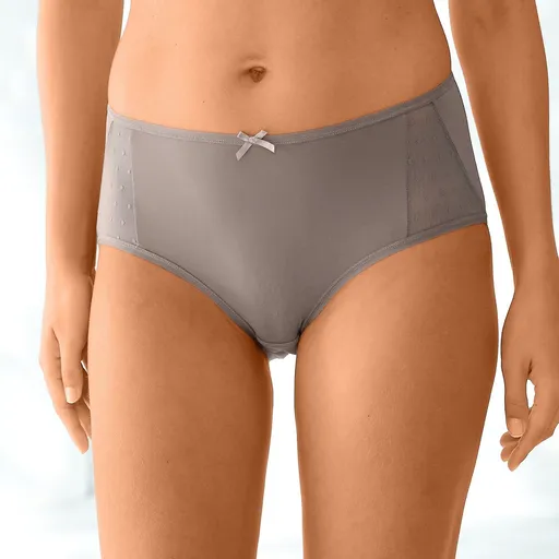 Maxi nohavičky z mikrovlákna a tylu, 2 ks