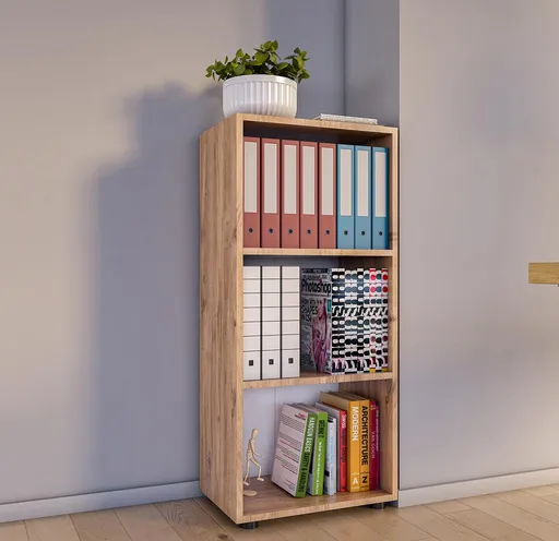 VCM Police Ulas 3-přihrádková, dub medový