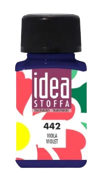 MAIMERI IDEA STOFFA - Farby na textil 442 - violet, 60 ml