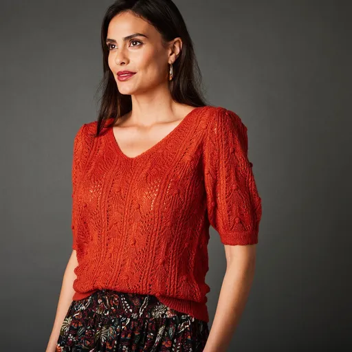 Pulóver s krátkymi rukávmi