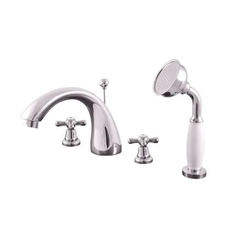 Vaňová batéria RAV Slezák MORAVA so sprchovacím setom chróm MK169.0S