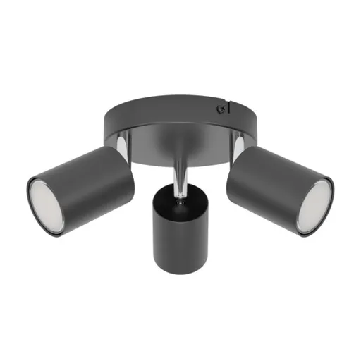 LED bodové osvetlenie Eglo RECISO-E čierna 74008