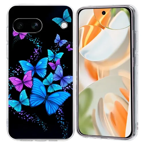 ART TPU Ochranný kryt pre Google Pixel 9a COLOR BUTTERFLIES
